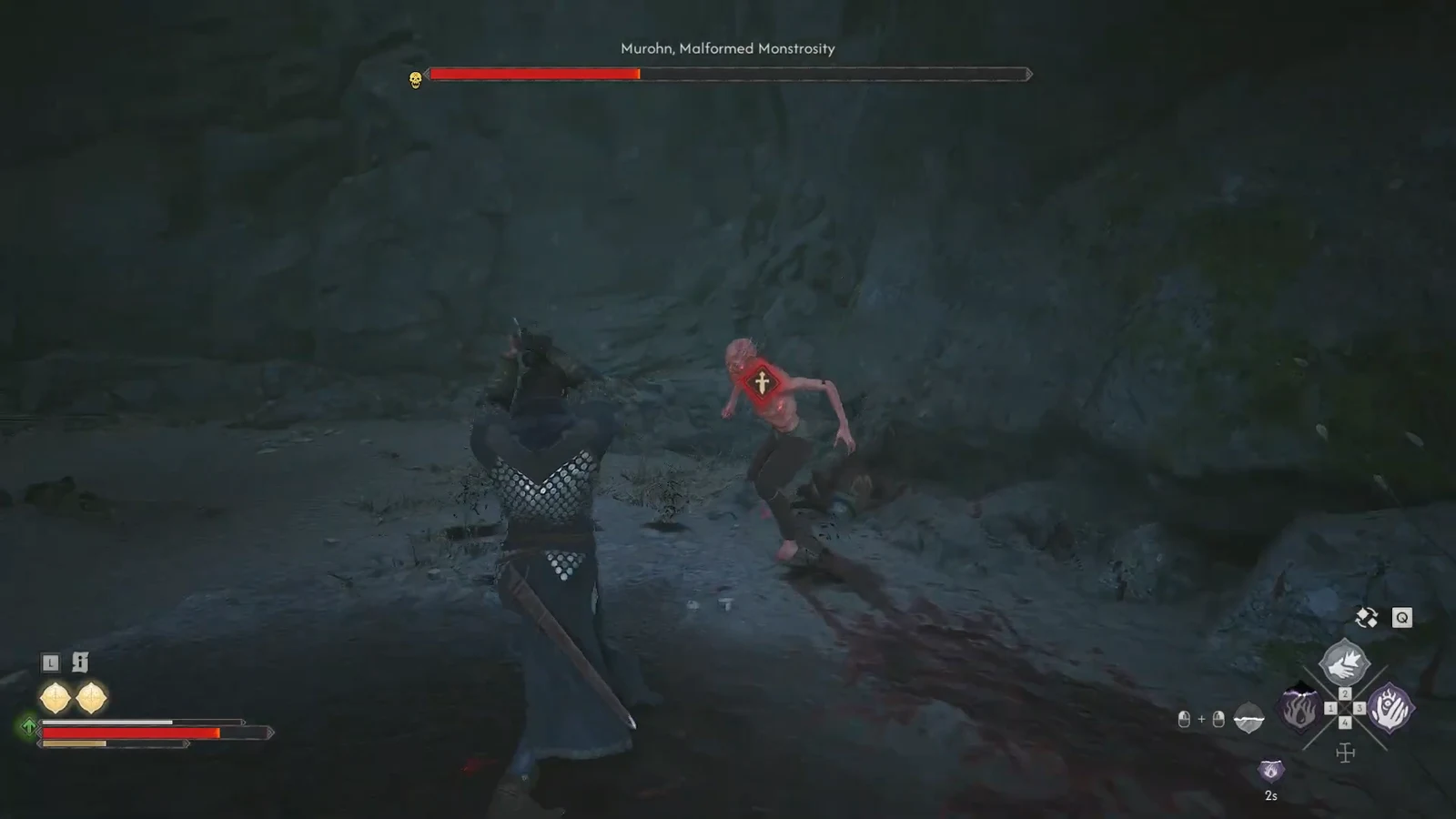 Murohn encounter: check the enemy name above the health bar.
